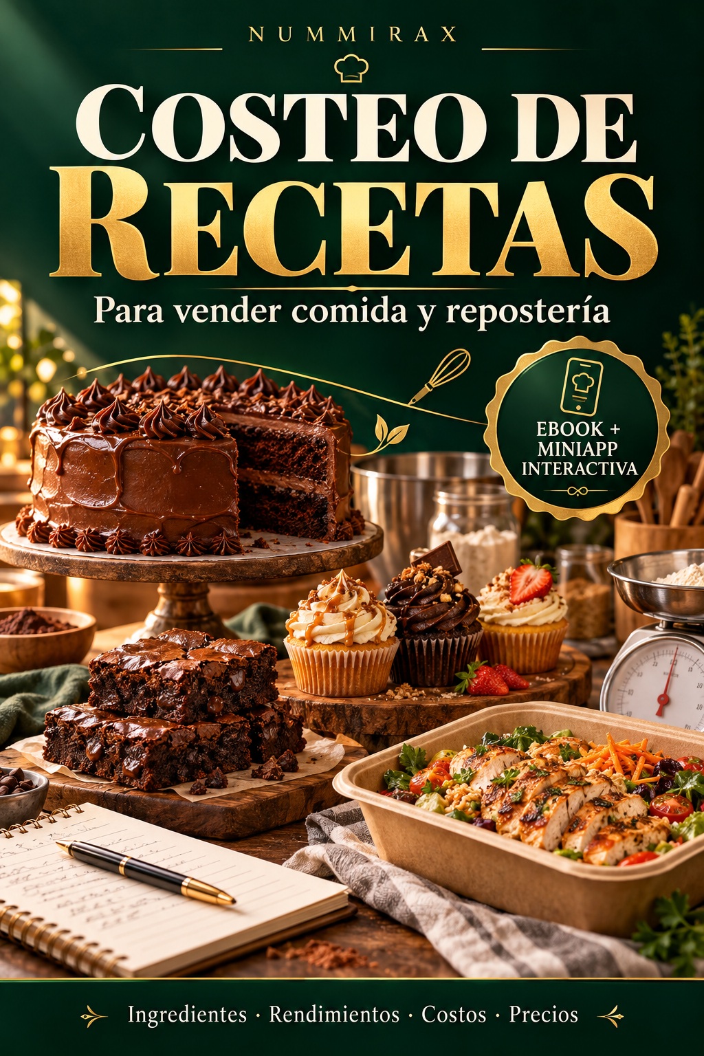 Costeo de recetas NUMMIRAX