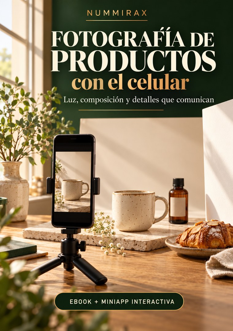 Fotografía de productos con el celular