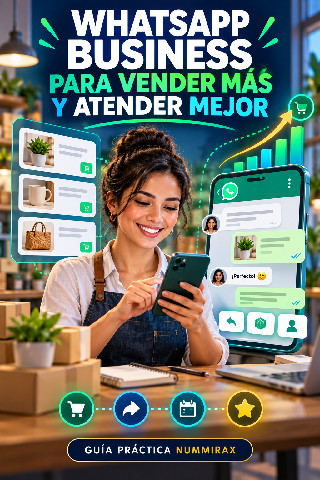 Portada WhatsApp Business para vender más y atender mejor